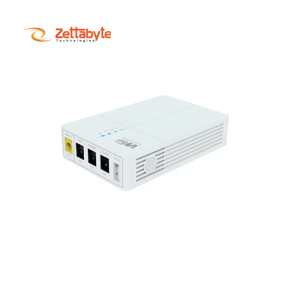 WGP Optima 302 10500mAh Mini UPS for Wifi Router, ONU & CCTV camera