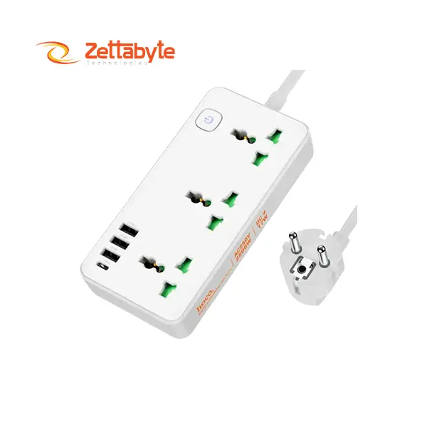 Hoco AC7A Compact 7-Ports Power Strip