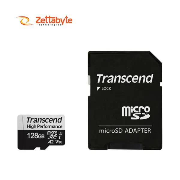 Transcend 128GB 330S High-Speed microSDXC Memory Card