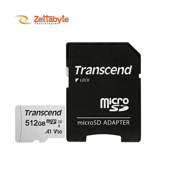 Transcend microSDXC/SDHC 300S 512GB High-Speed UHS-I Memory Card