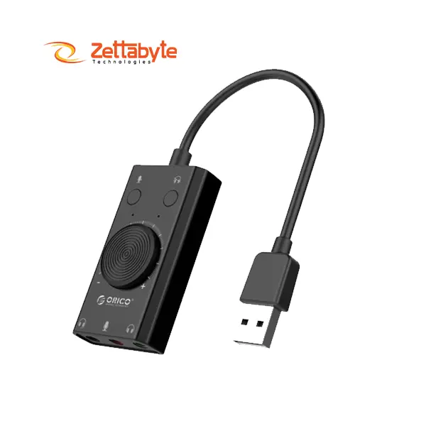 Orico SC2 Compact USB 2.0 External Sound Card