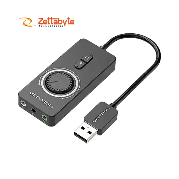 VENTION CDRBB Plug & Play USB to 3.5mm Audio Jack Converter