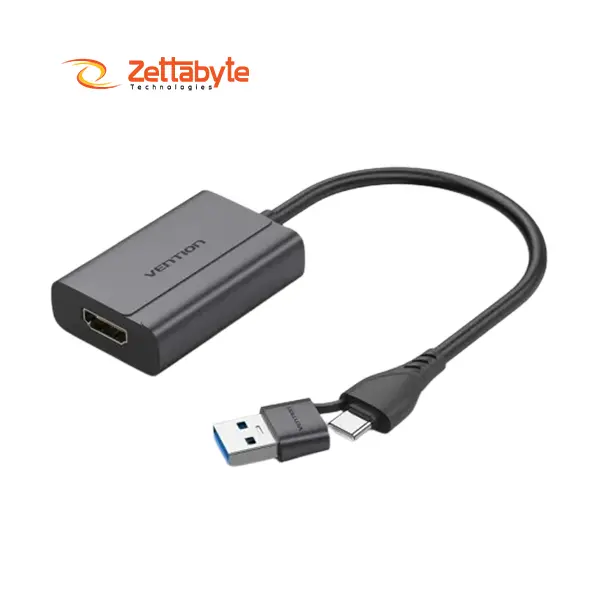 Vention ACYHB Type-C & USB-A 4K Dual Interface HDMI Converter