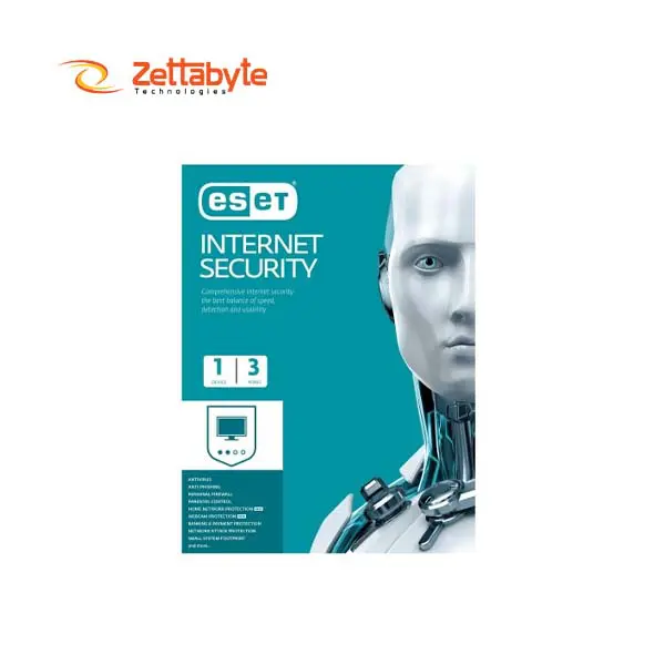 ESET Internet Security Single User 3 Years License Durable Antivirus Software
