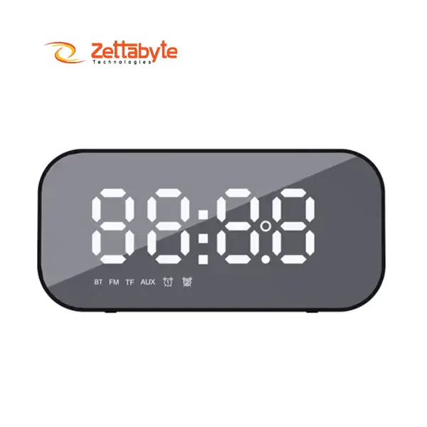 Havit M3 Alarm Clock Black Bluetooth Speaker