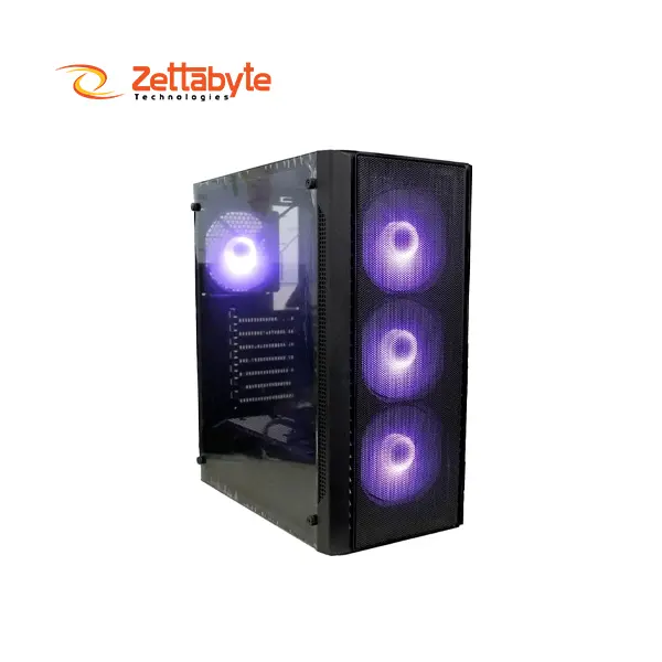 PC Power PG-200 Snow Mid Tower Gaming Power Desktop Casing
