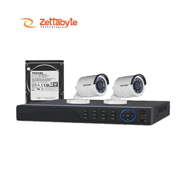 HIKVISION 2 Unit 1080P Night Vision Camera Package