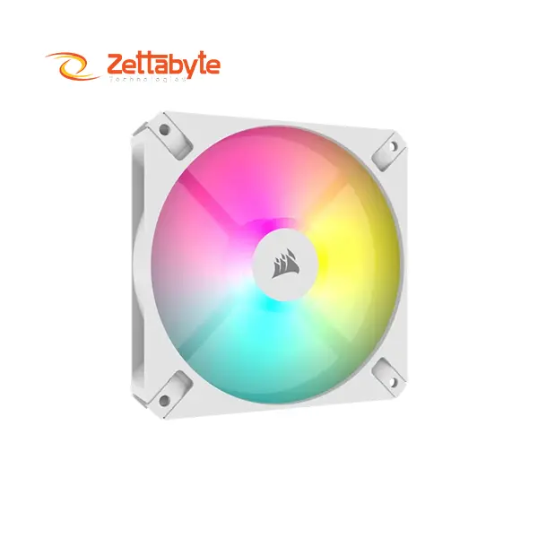 Corsair iCUE AR120 Digital RGB 120mm PWM White Casing Fan