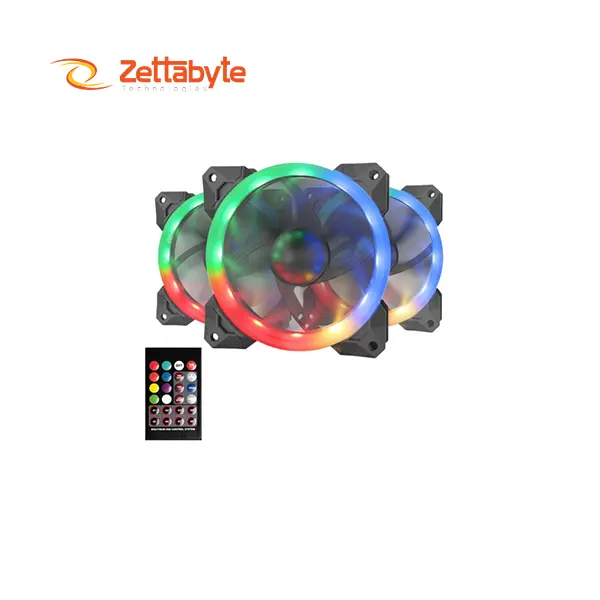Redragon GC-F009 RGB Casing Cooler Fan Triple Pack