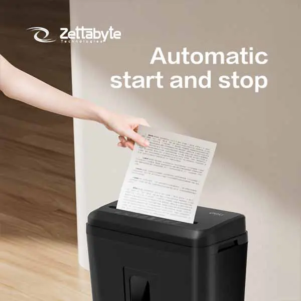 Deli ET016 6 Sheets A4 Capacity Efficient Paper Shredder