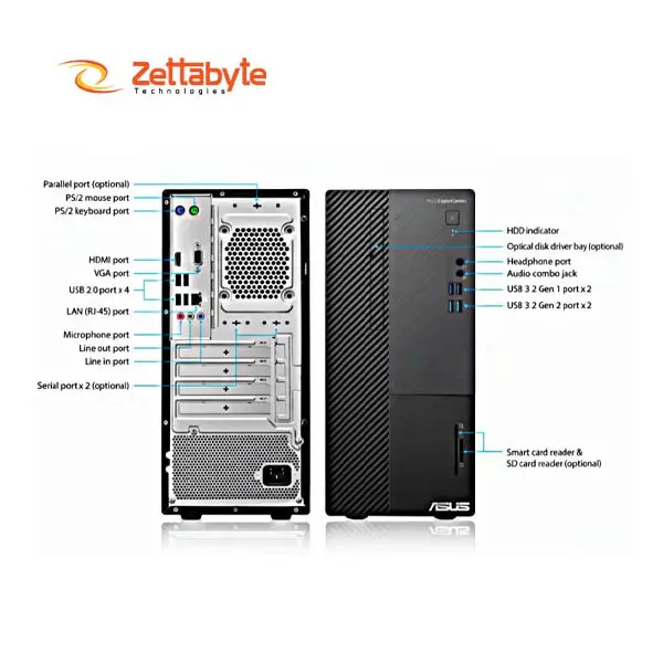 Asus ExpertCenter D5 D500ME Core i3 13th Gen 512GB SSD Fast Brand PC