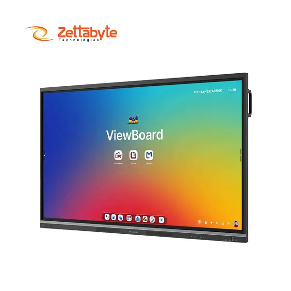 ViewSonic IFP6551 with 65 Inch 4K UHD Interactive Flat panel Display