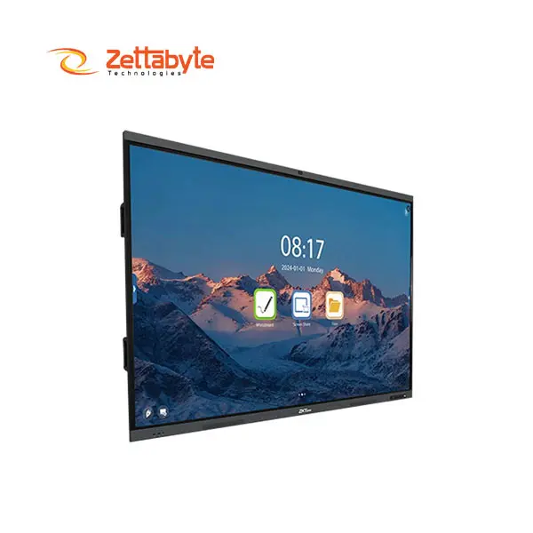 ZKTeco SC02-I365A 65 Inch 50-Point Touch Stunning Interactive Flat Panel Display