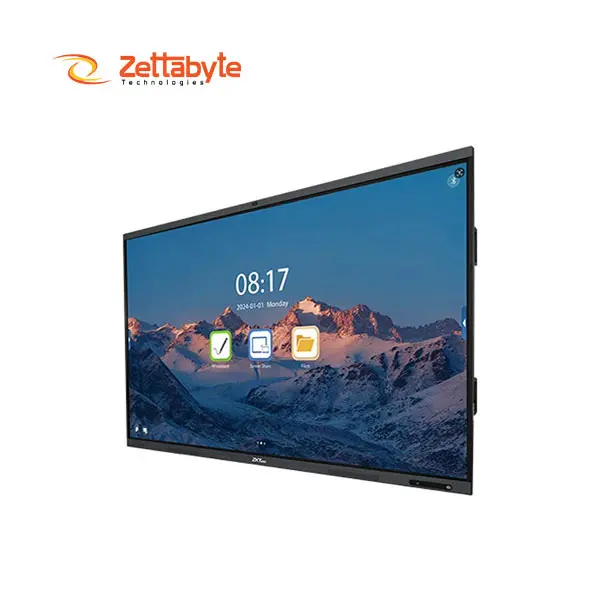 ZKTeco SC02-I365A 65 Inch 50-Point Touch Stunning Interactive Flat Panel Display