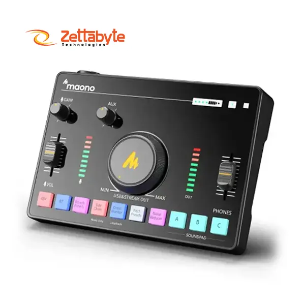 Maono Maonocaster AMC2 NEO XLR/USB-C Connectivity All-in-One Audio Mixer & Sound Card