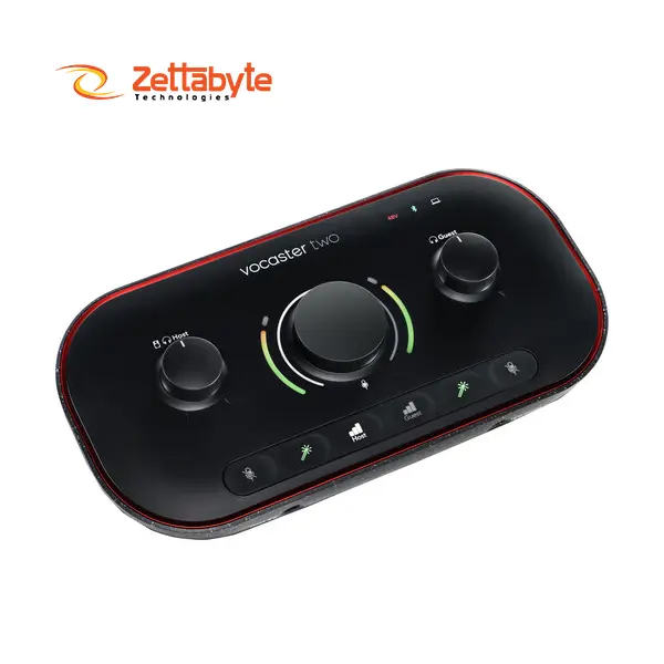 Focusrite Vocaster Two Studio Bluetooth & Wired Versatile Podcasting Kit