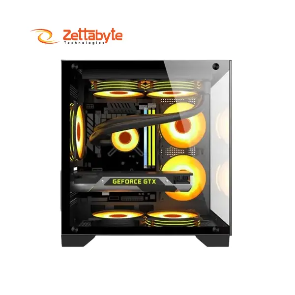 Monarch Mystery Box X5 Sleek Tempered Glass Gaming Case