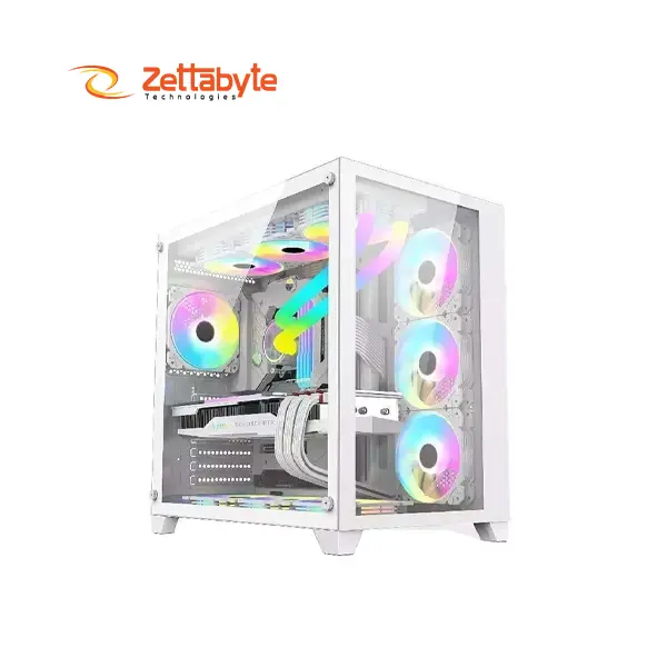 PC Power ICEBERG V2 Mid Tower White Gaming Case