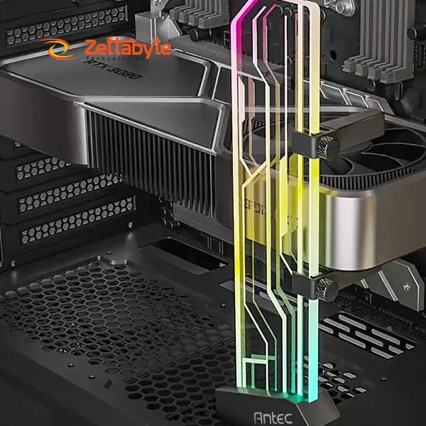 Antec AT-GPUH-ARGB-TG-BK Magnet Base Stable GPU Holder