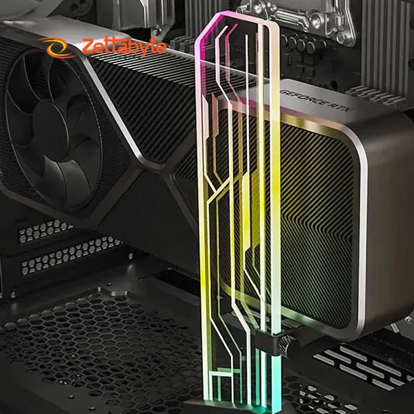 Antec AT-GPUH-ARGB-TG-BK Magnet Base Stable GPU Holder