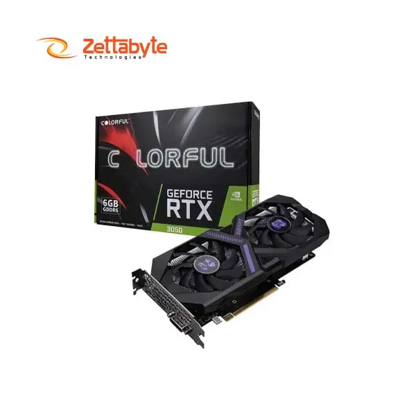 Colorful GeForce RTX 3050 6GB V4-V GDDR6 Efficient Graphics Card