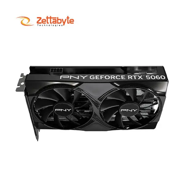 PNY GeForce RTX 5060 Dual Fan OC 8K Resolution High-Performance Graphics Card