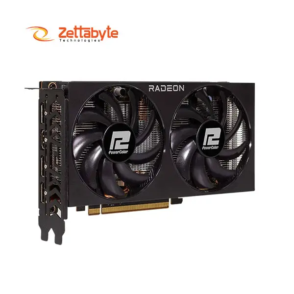 PowerColor Fighter AMD Radeon RX 7600 8GB 2655MHz Boost Graphics Card