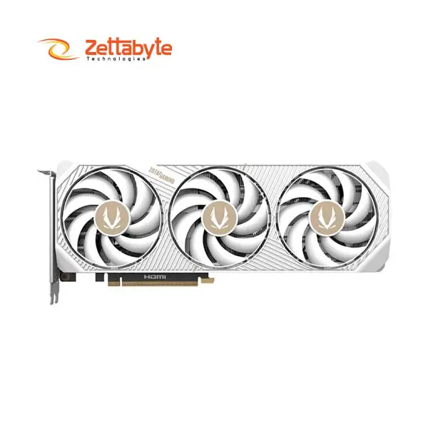 Zotac Gaming GeForce RTX 5070 AMP White Edition 12GB RGB Graphics Card