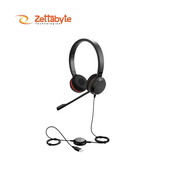 Jabra Evolve 20 DUO SE ENC Noise Canceling Headphone