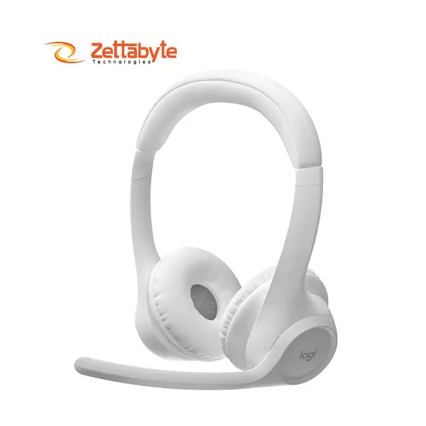 Logitech Zone 300 Stylish Wireless White Headphone