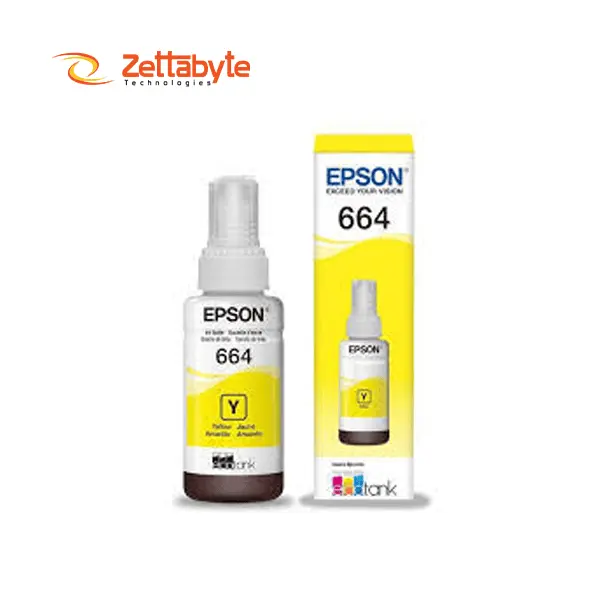 Epson 664 Yellow Ink Bottle