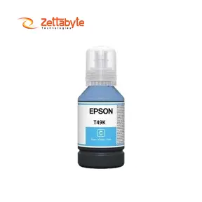 Epson T49K Cyan High-Quality Ink Bottle
