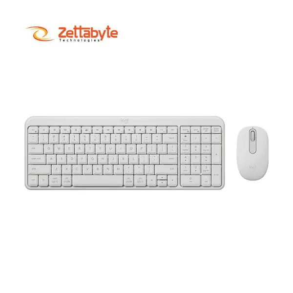 Logitech MK250 Compact Off-white Keyboard & Mouse Combo