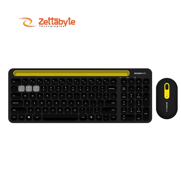 Micropack KM-238W Antibacterial Wireless Keyboard and Mouse Combo