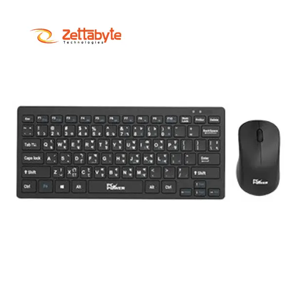 PC Power PCK-226 + PCM-936 Wireless Bangla Keyboard Mouse Combo