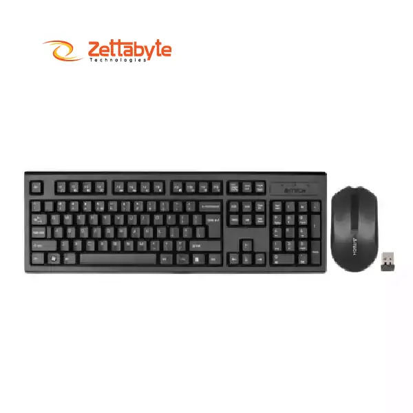 A4TECH 3000N V-TRACK Wireless Bangla Keyboard Mouse Combo