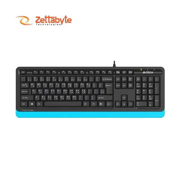 A4tech FK10 Fstyler Wired USB Comfortable Keyboard