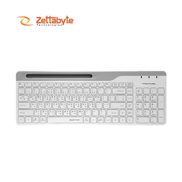 A4tech FK25 Fstyler White Wired USB Compact Keyboard