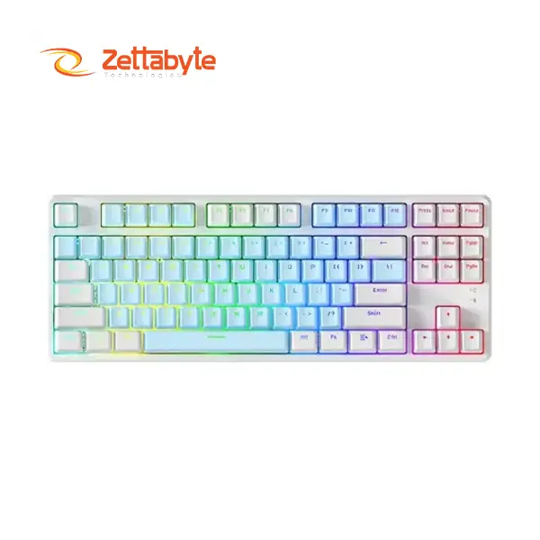 Ajazz AK873 Hot Swappable Blue Switch Mechanical Gaming Keyboard