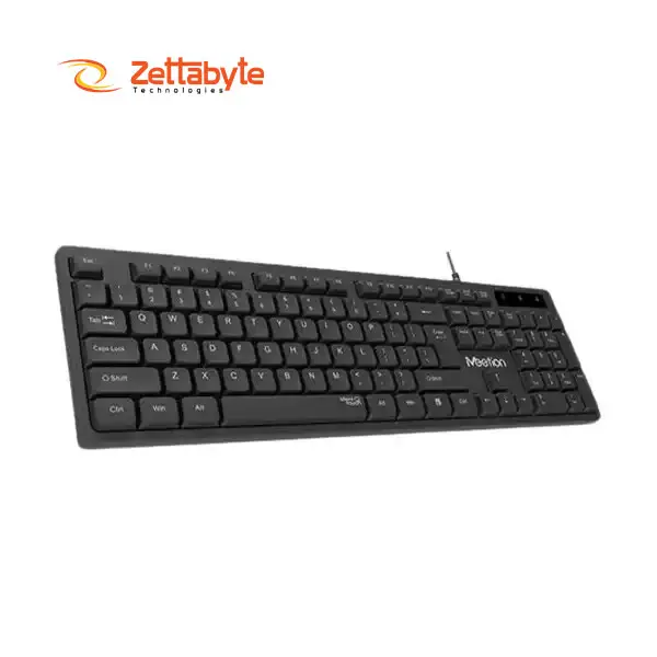 Meetion K300 USB Standard Black Wired Keyboard