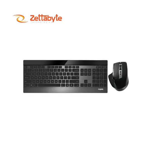 Rapoo 9900M Multi-mode Wireless Keyboard and Mouse Combo