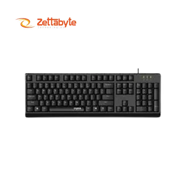 Rapoo NK1900 Spill-Resistant USB Wired Keyboard