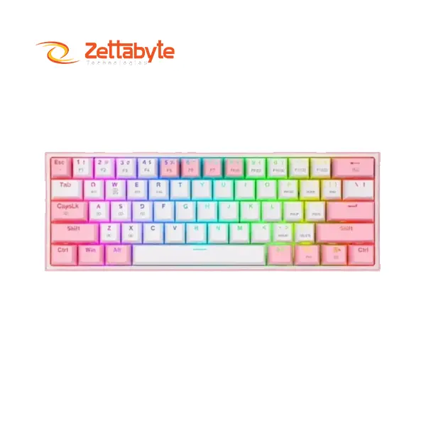 Redragon K616 Fizz Pro RGB Tri-Mode Wireless Mechanical Gaming Keyboard