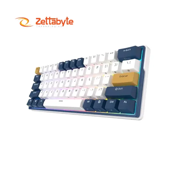 Royal Kludge RK61 Plus Tri Mode RGB Blue Switch Gaming Keyboard