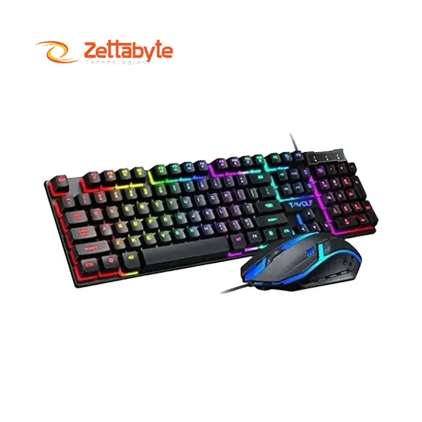T-WOLF TF200 Gaming Keyboard Mouse Combo