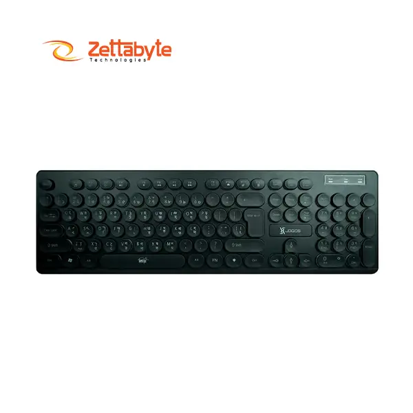 Xtreme XJOGOS KB73R Backlit Wired Black Bangla Keyboard