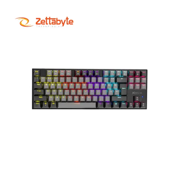 Xtrike Me GK-989 A TKL Rainbow Backlight Mechanical Gaming Keyboard