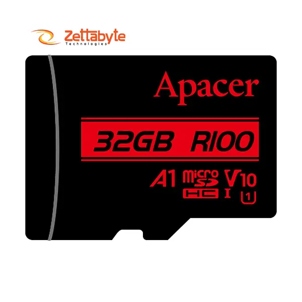 Apacer R100 32GB UHS-I U1 V10 A1 MicroSD Memory Card