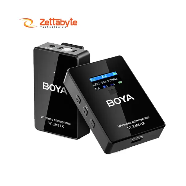 Boya BY-EM5-K1 UHF Wireless Microphone System