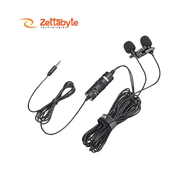 Boya BY-M1DM Dual Lavalier Vlogging Microphone